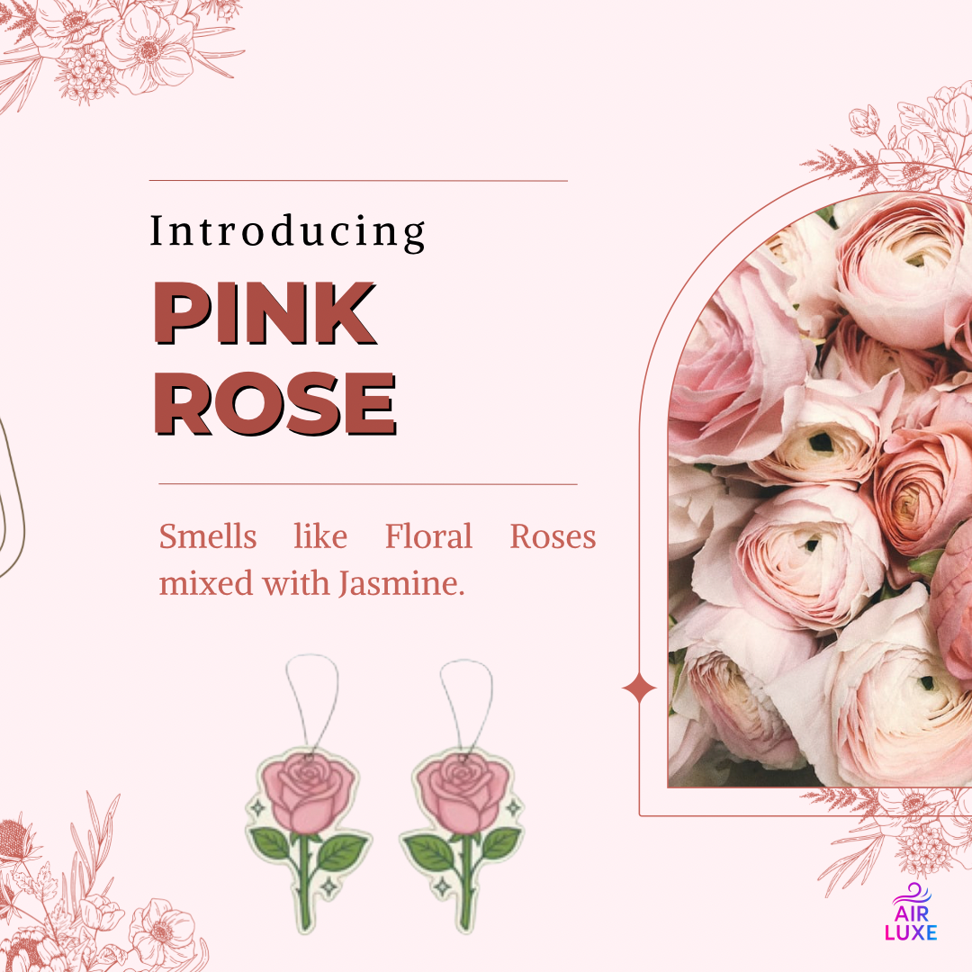 Pink Rose | Air Freshener