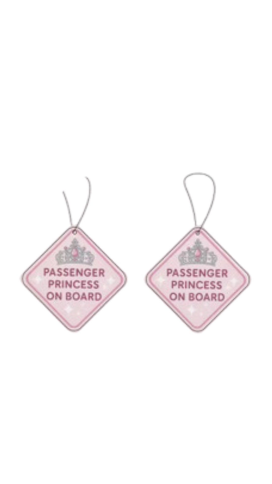 Passenger Princess On Board | Air Freshener – AIRLUXE